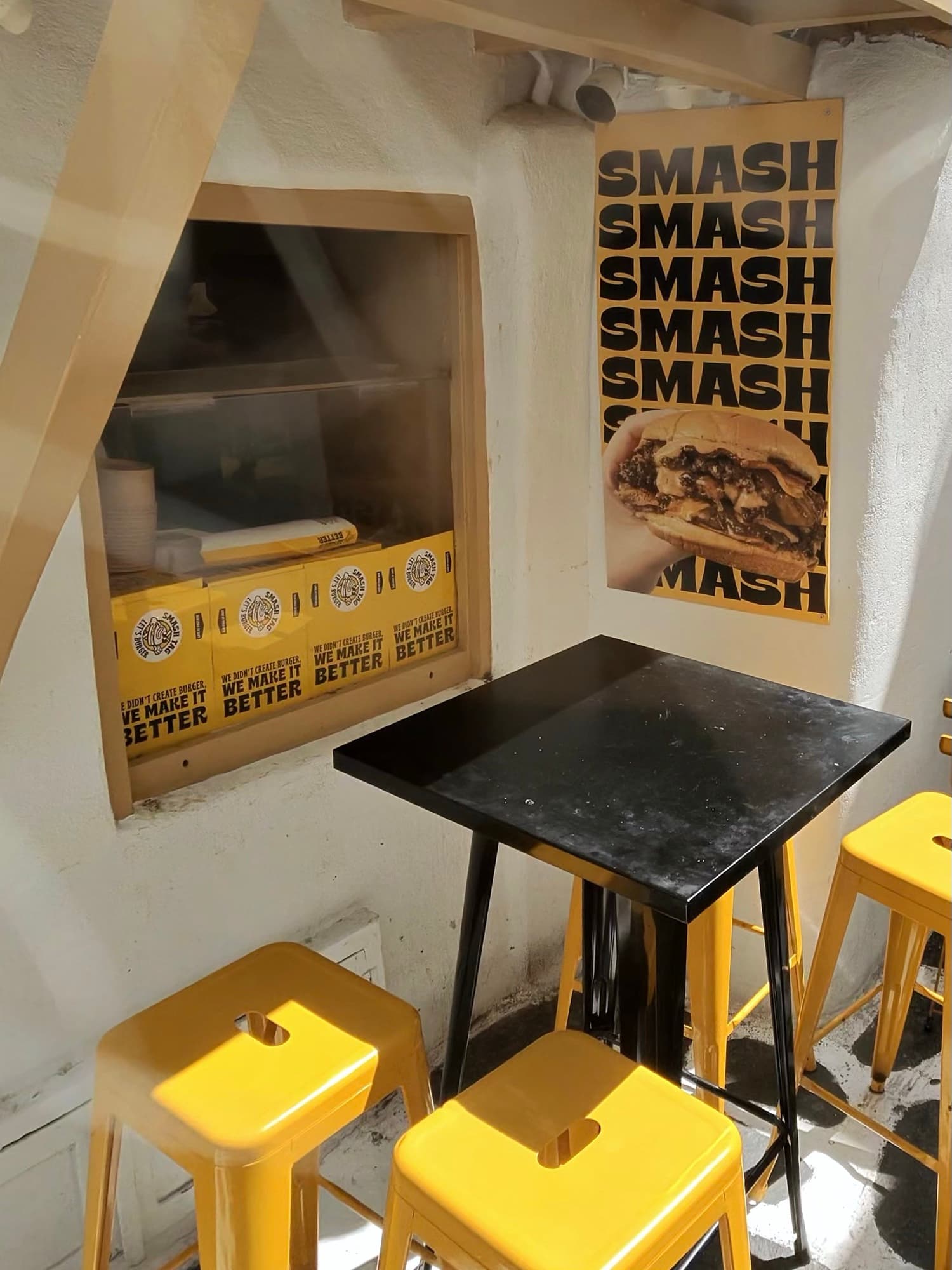 Smash Burger, Mykonos, photographed Date unrecorded