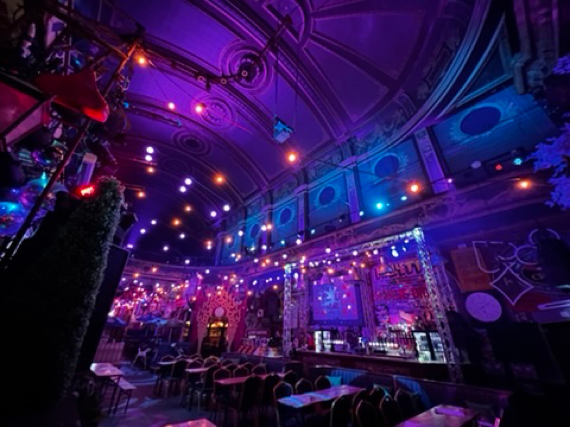 Nightlife colour study, photographed 12 March 2026