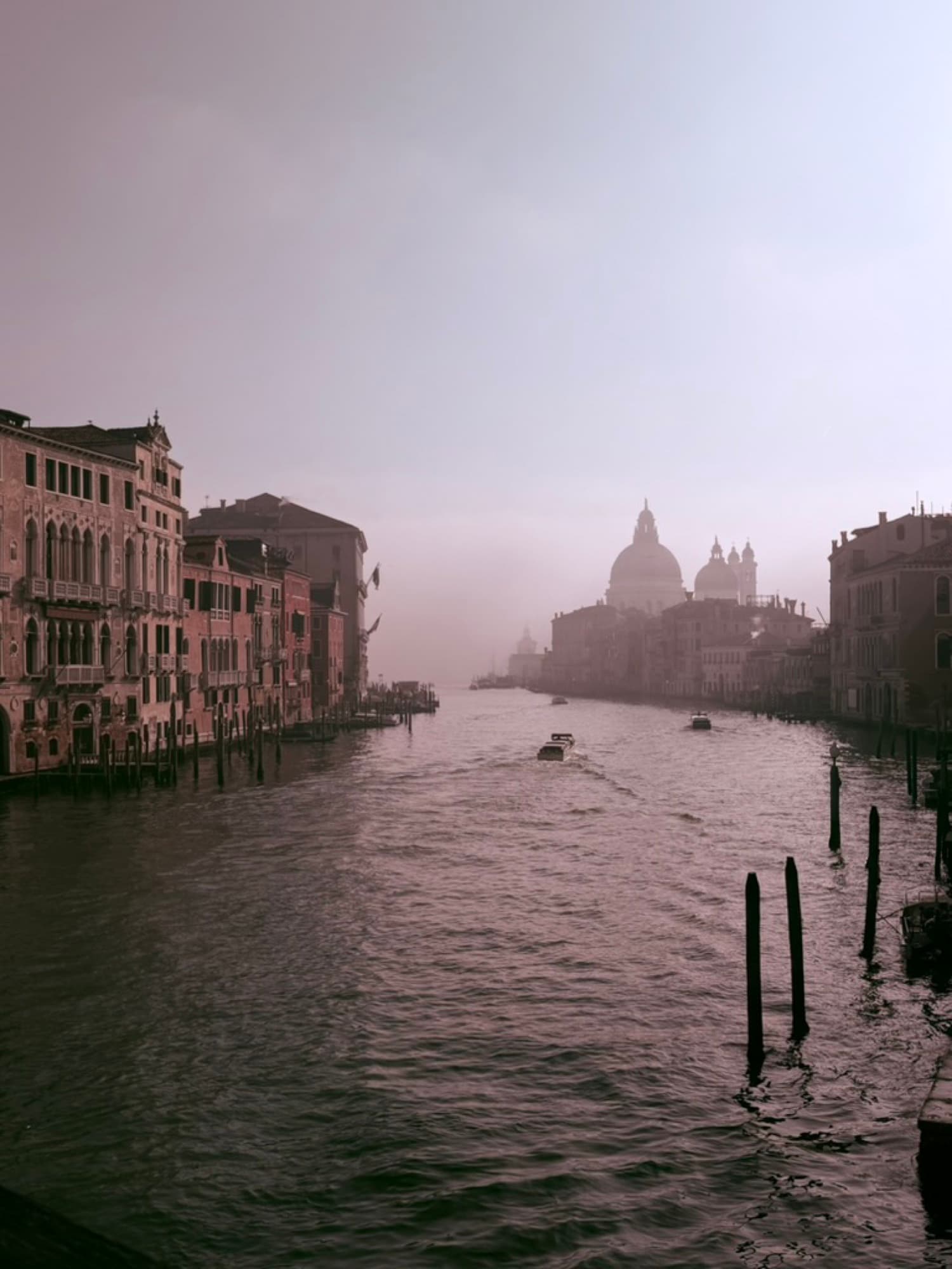 Grand Canal, Venice, photographed 08 March 2026